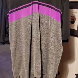 FootJoy Black and Purple Men's Polo Shirt